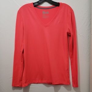 Nike Longsleeve V-Neck Dri Fit Shirt